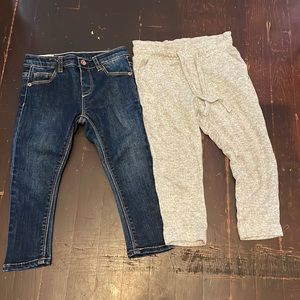 NWOT jogger and jean bundle Roxy and Zara
